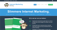 Desktop Screenshot of internetmarketingmonkey.com